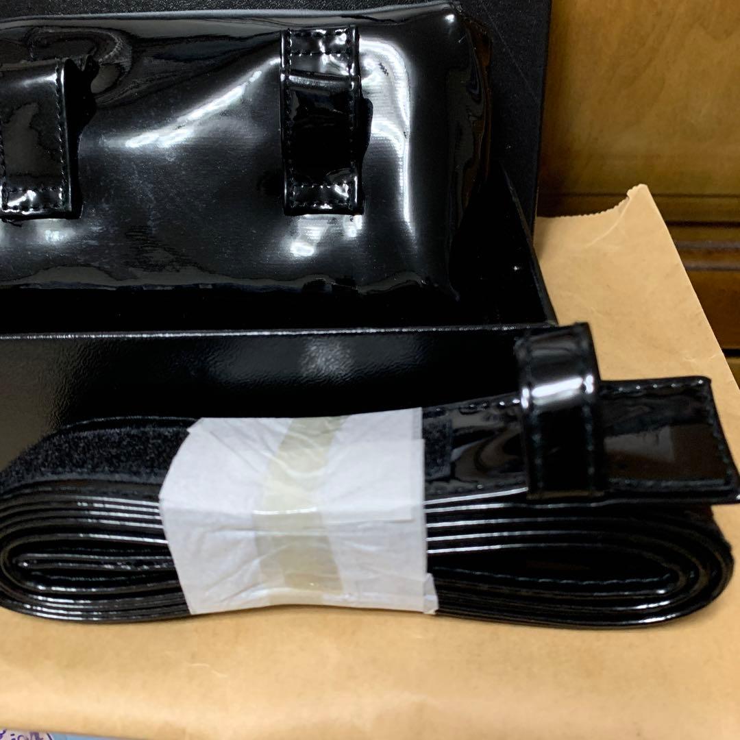 美品！シャネルCHANEL ウエストポーチ ボディバック エナメル仕様