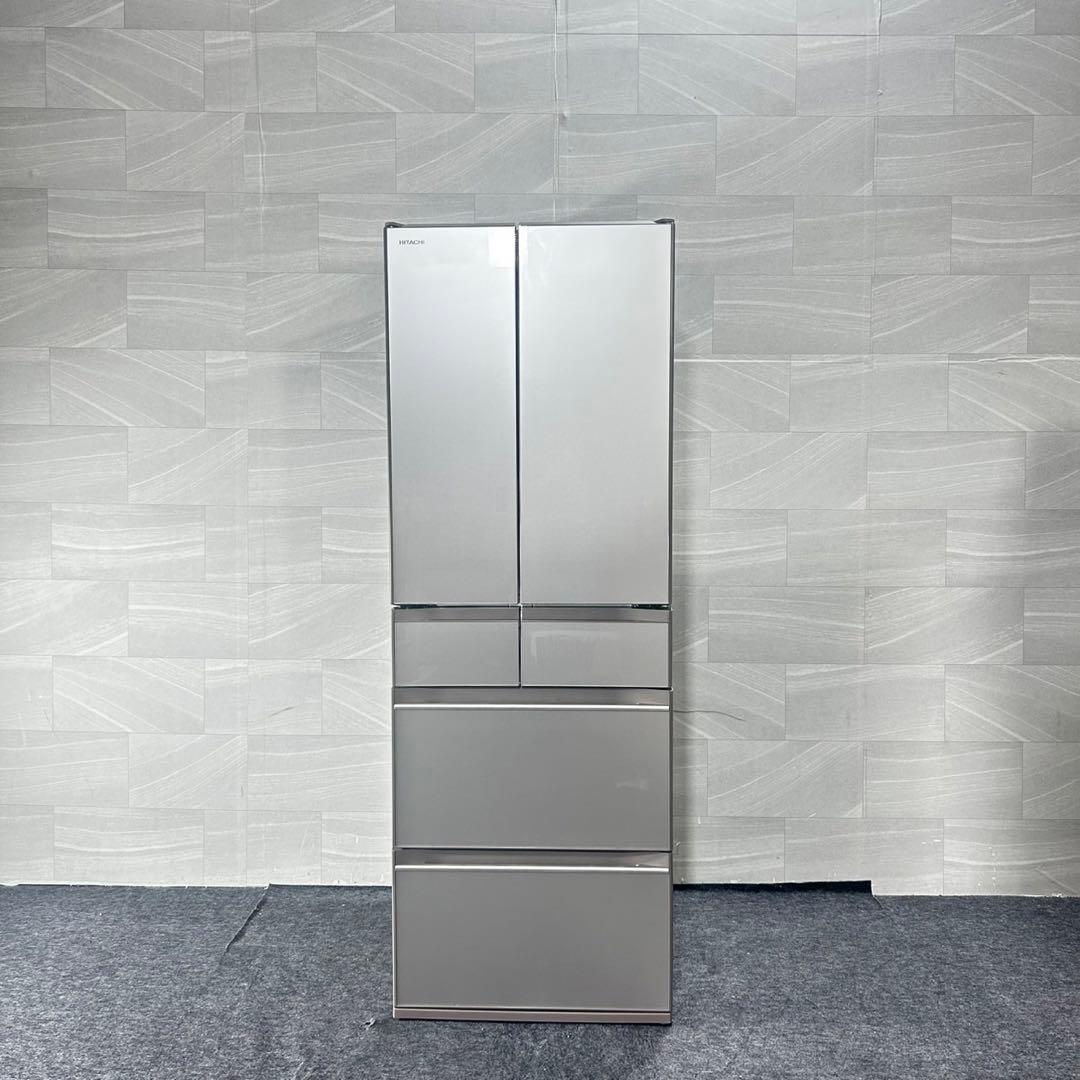 HITACHI 520L 大型冷蔵庫 6ドア 大容量 2020年製 d4839