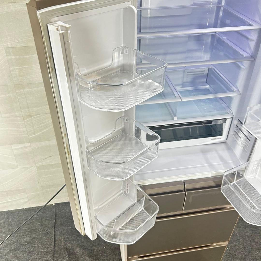 HITACHI 520L 大型冷蔵庫 6ドア 大容量 2020年製 d4839