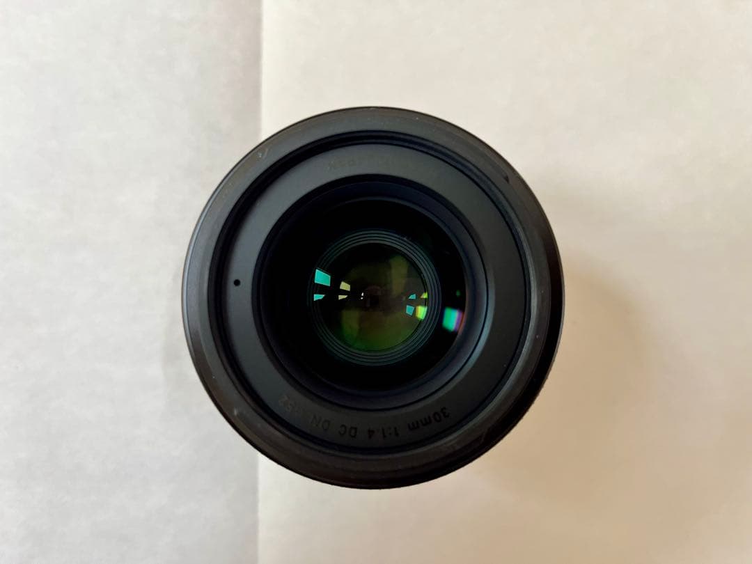 値下げ！SIGMA 30mm F1.4 DC DN 52mm