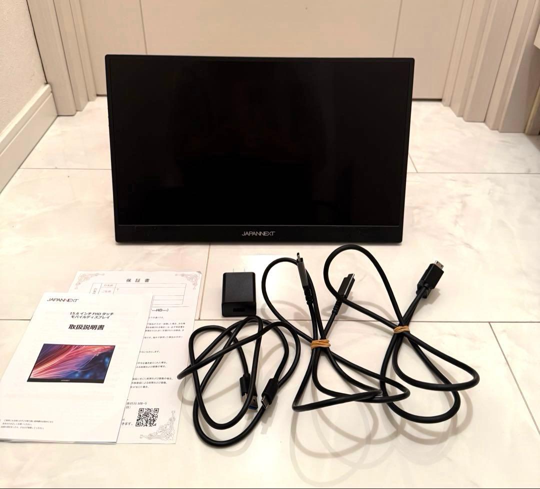 【美品】JAPANNEXT JN-MD-Ei156F-T [15.6インチ]