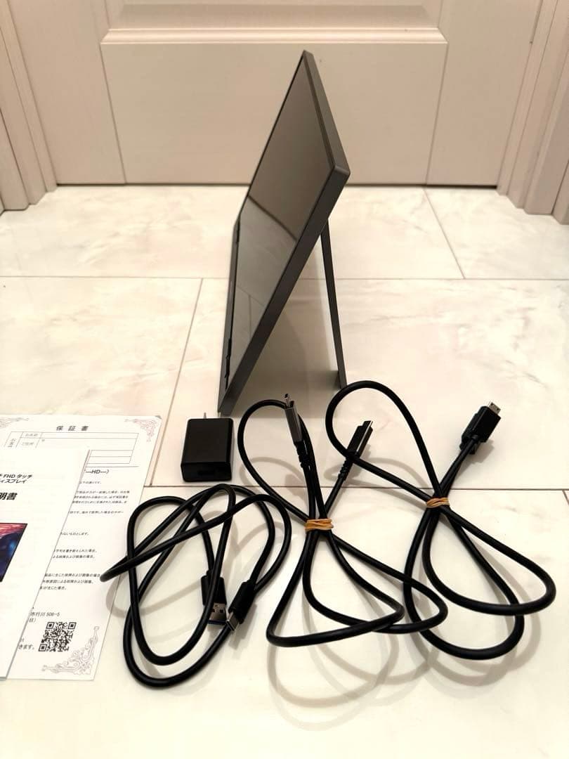 【美品】JAPANNEXT JN-MD-Ei156F-T [15.6インチ]