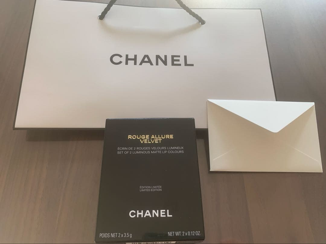 CHANEL ルージュアリュール ヴェルヴェット レ ペルルセット オブ 2