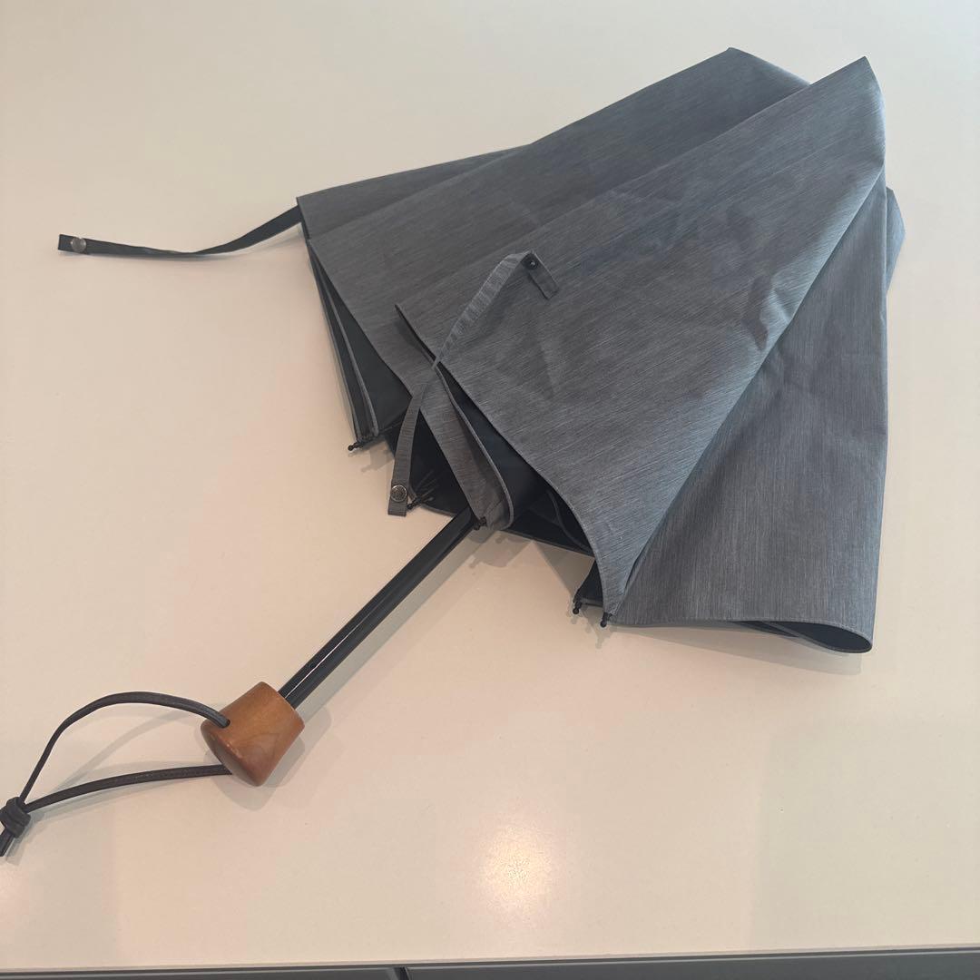 サンバリア100・グレー・３段折り　フロストグレー