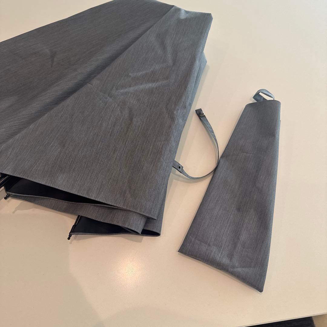 サンバリア100・グレー・３段折り　フロストグレー