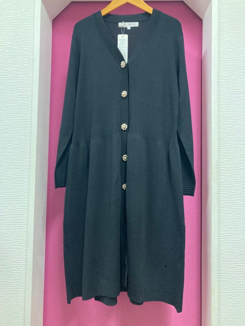 スーパービューティー♡ 万能Vネックロングニットカーディガン