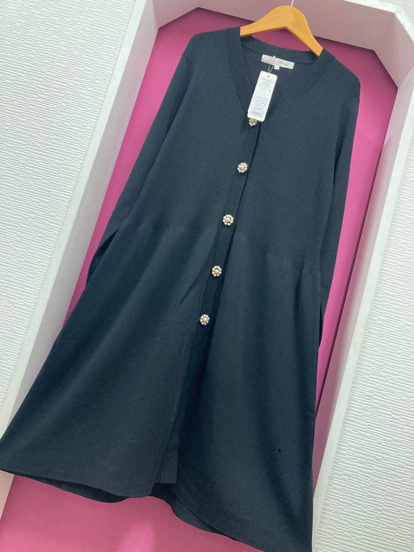 スーパービューティー♡ 万能Vネックロングニットカーディガン