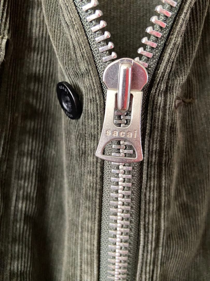 sacai サカイ Dip Dye Corduroy Jacket