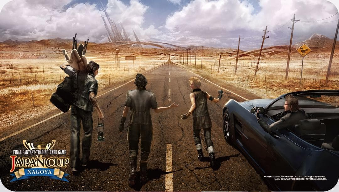 FFTCGラバー製プレイマット　FF15