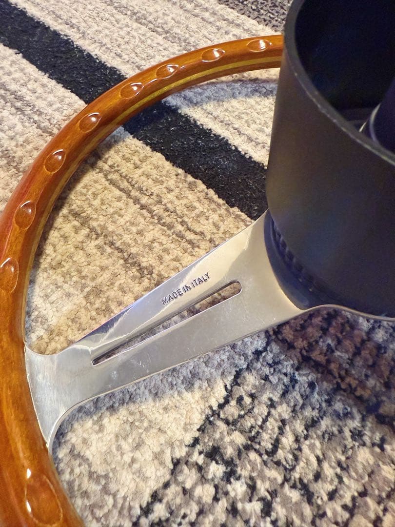 NARDI ナルディ クラシックウッド ポリッシュ 37Φホーンボタン付