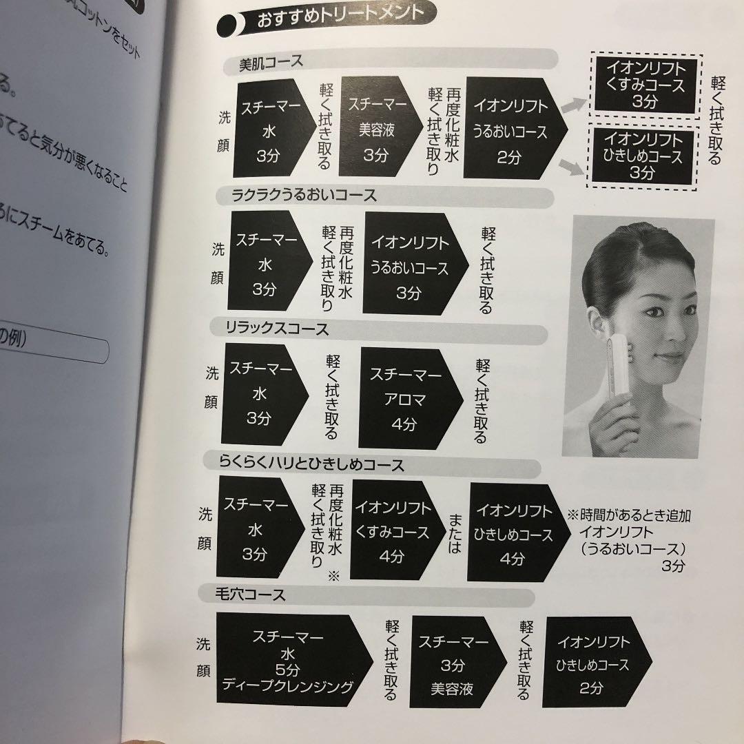 ヤーマン ホワイトプラチナム美顔器 イオンスチーマー