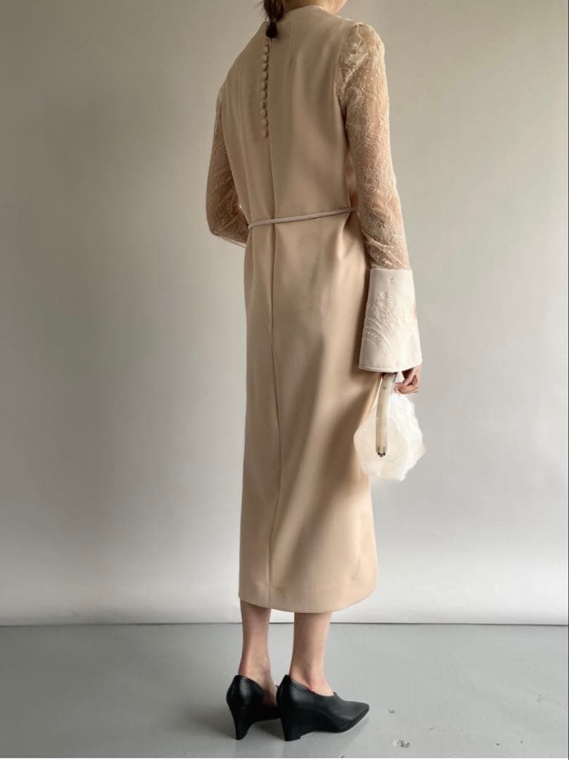 【新品】Mame Kurogouchi 刺繍 レース ワンピース 結婚式 2