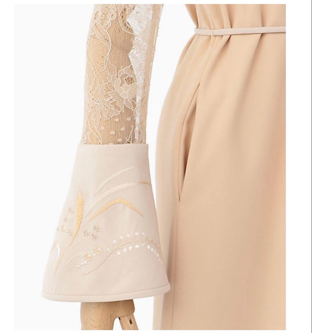 【新品】Mame Kurogouchi 刺繍 レース ワンピース 結婚式 2