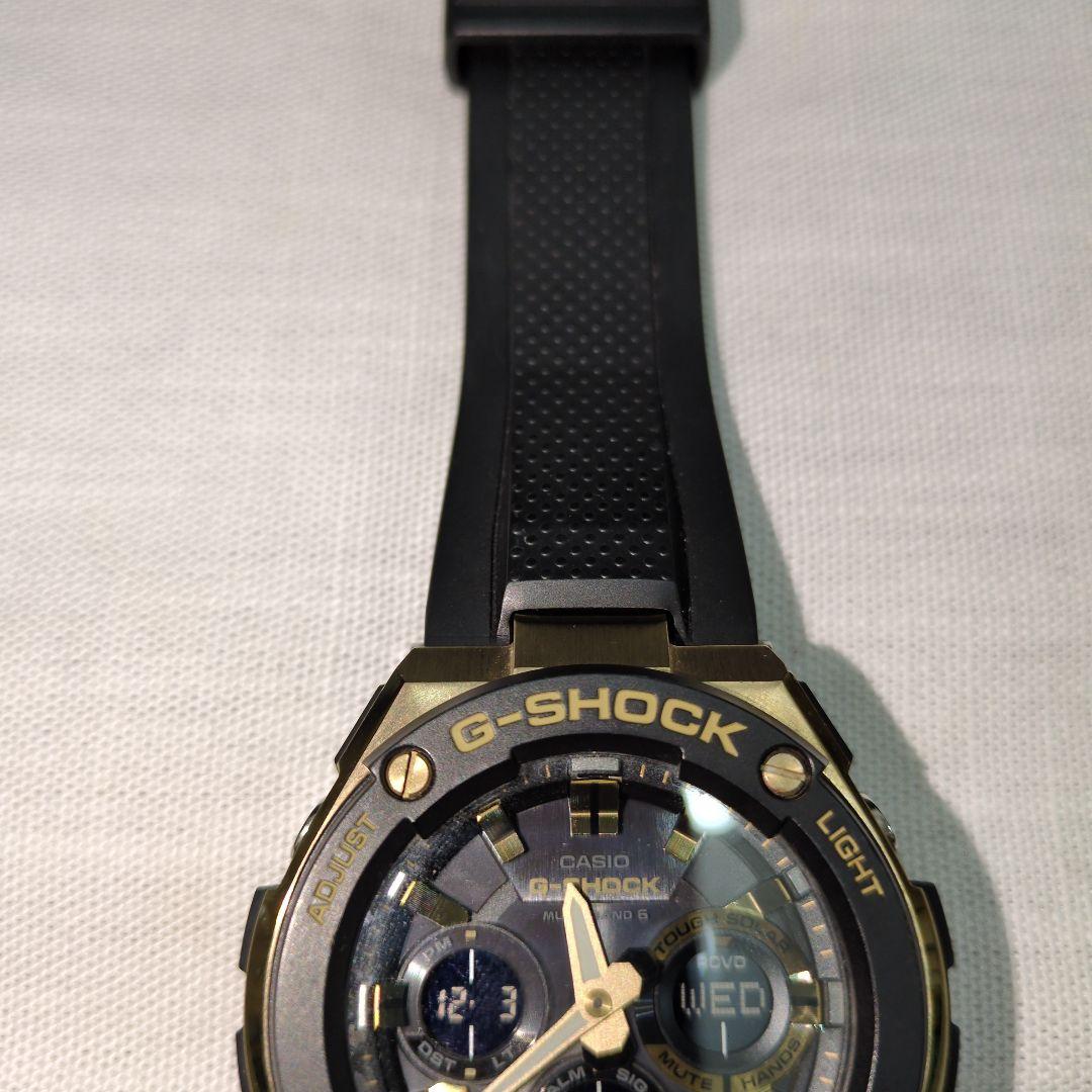 G-SHOCK デジタル腕時計 G-STEEL ブラック/ゴールド 動作確認済み