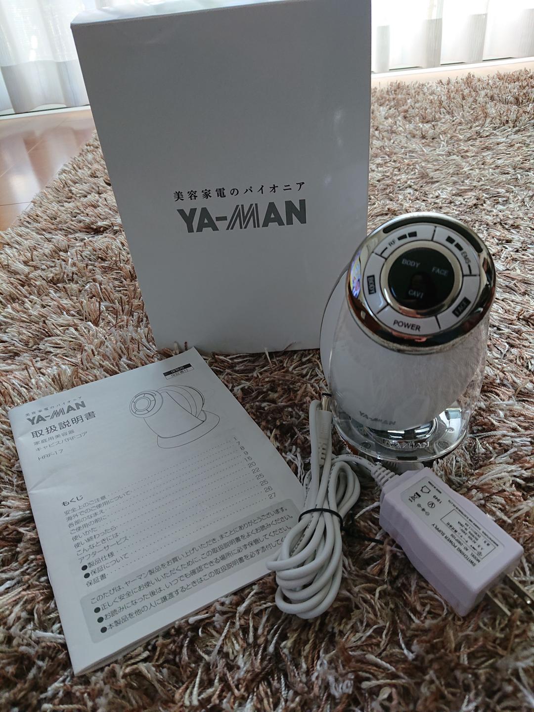 ヤーマン キャビスパFRコア YA−MAN HRF17-W ボディー&フェイス