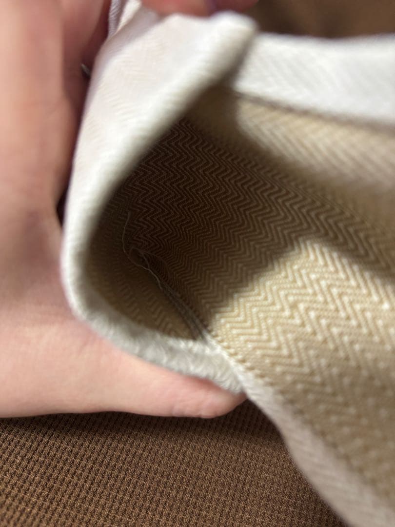 【エルメス◆新品同様】エナメルブレスレット クリックH 白×金　PM