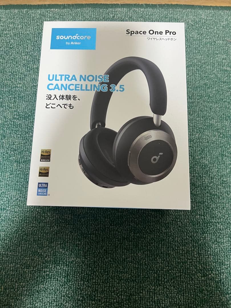 【ほぼ未使用】soundcore Space One Pro ヘッドホン