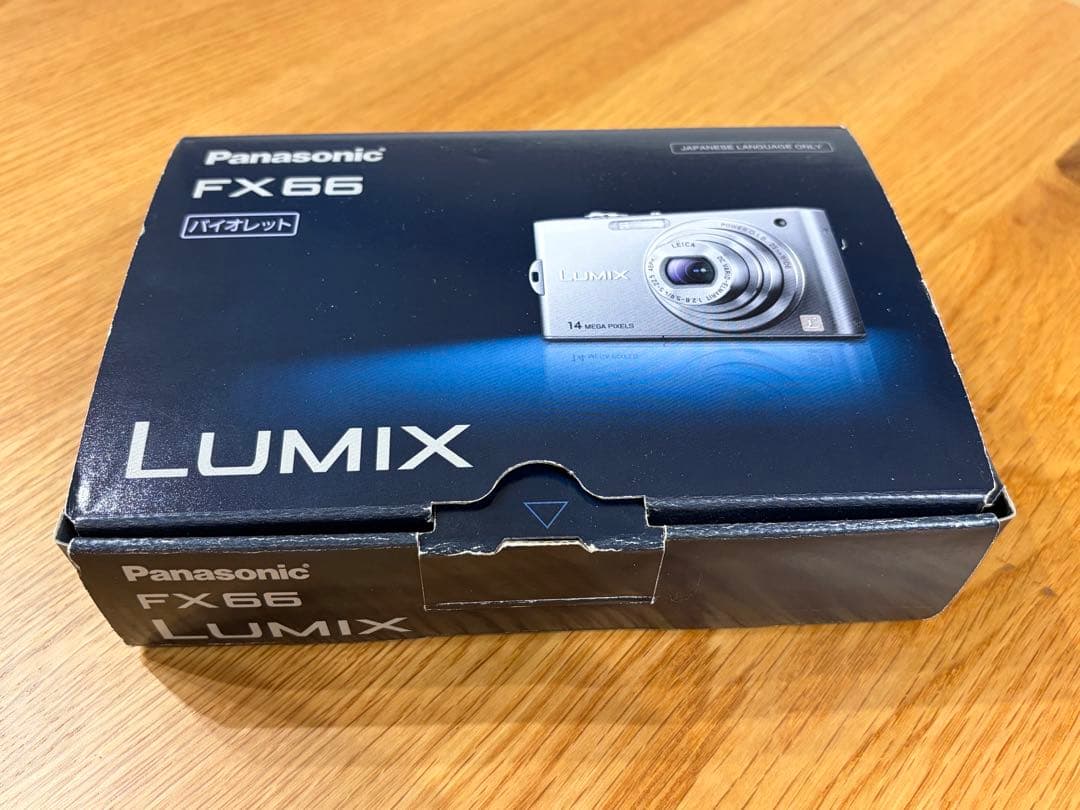 【動作確認済】Panasonic DMC-FX66 バイオレット