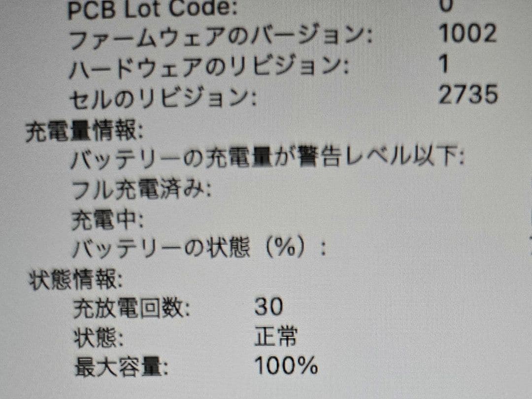 【美品】MacBook Air M1 8GB/256GB SSD