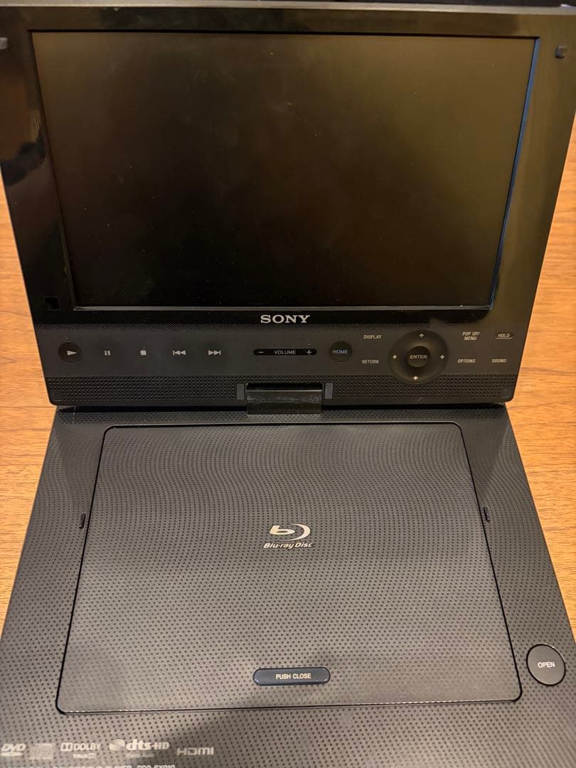 SONY ポータブルBlu-ray/DVDプレーヤー BDP-SX910 9v型