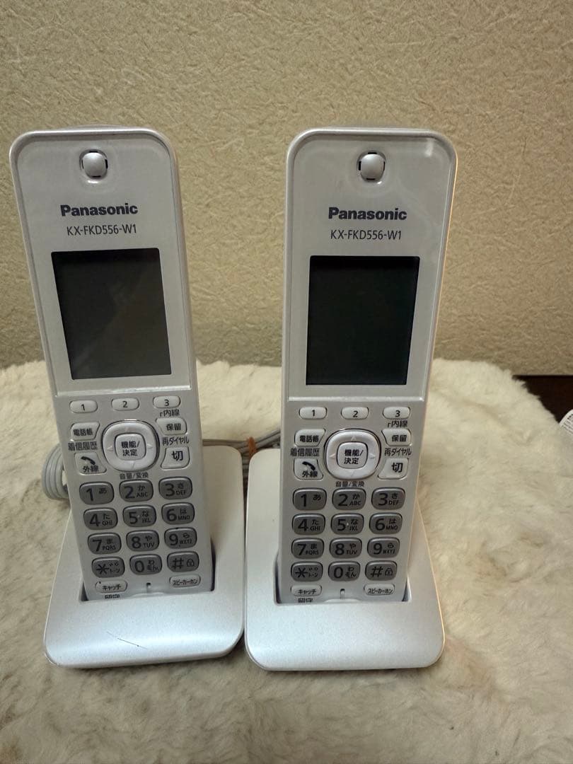 セット　パナソニック KX-FKD556-W 増設子機
