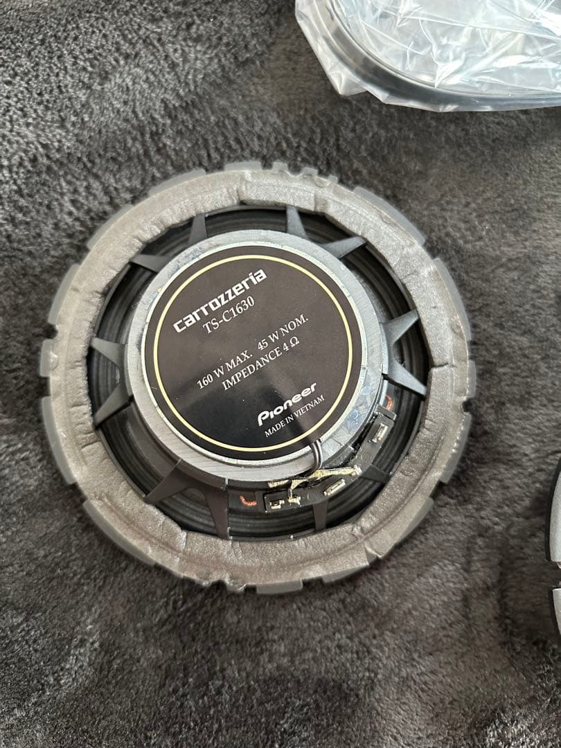 マッキー　Pioneer TS-C1630II 車用スピーカー 16cm