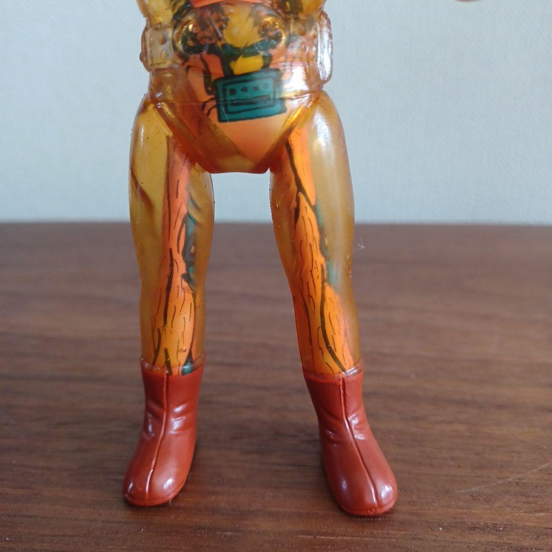 当時物ポピー製 スケルトンモールドあり「仮面ライダーV3 」希少ソフビフィギュア