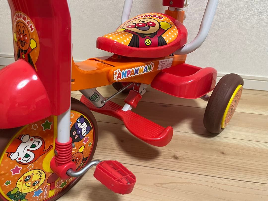 それいけ！アンパンマン オールインワンアップ折り畳み三輪車