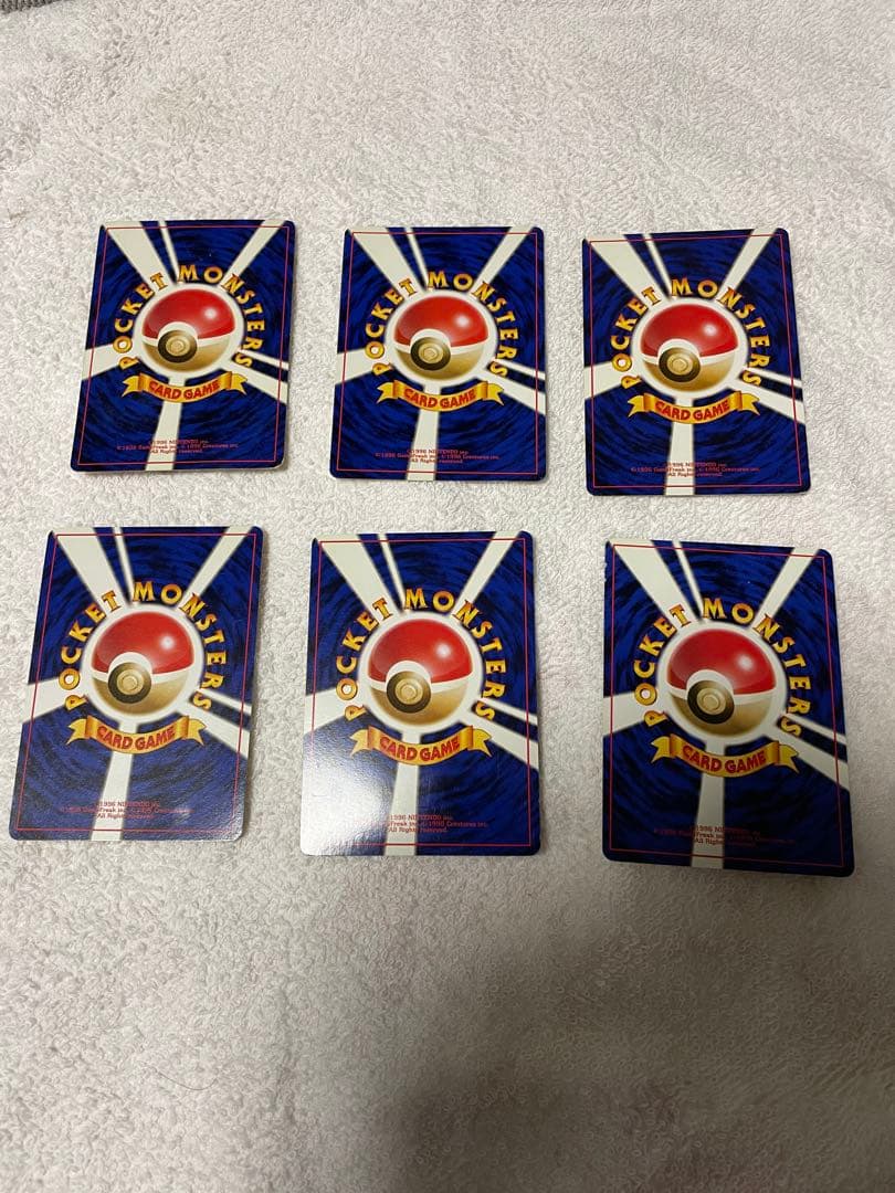 ポケモンカード 旧裏 ナツメゲンガー ゴースト ゴース ナツメの眼 6枚セット