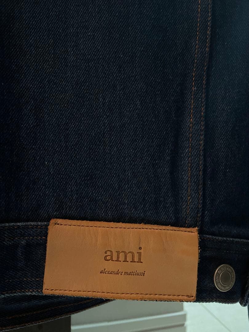 AMI Paris パッチワーク デニムジャケット ぽろろんさん専用