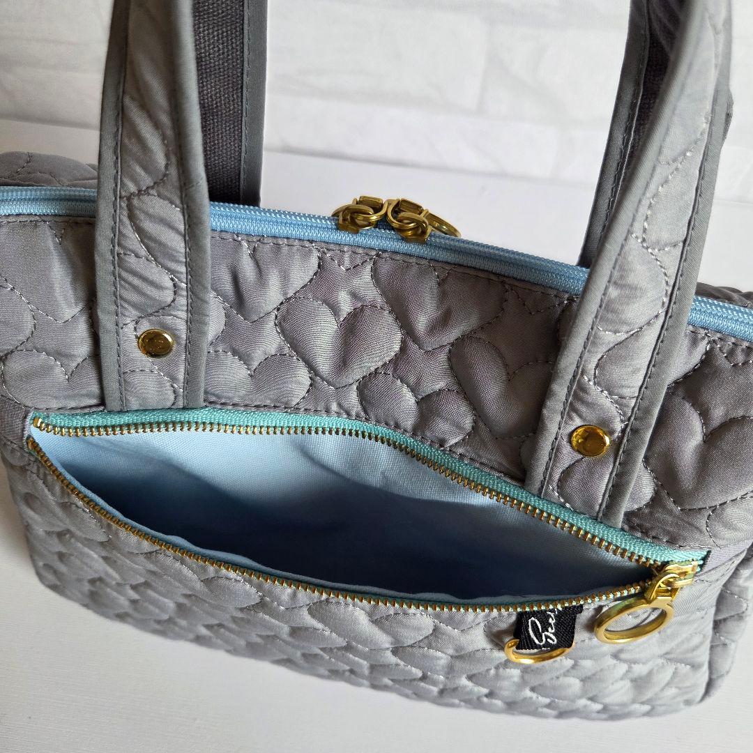 ミケ　ボストン型ショルダーバッグ(M)　ハンドメイド