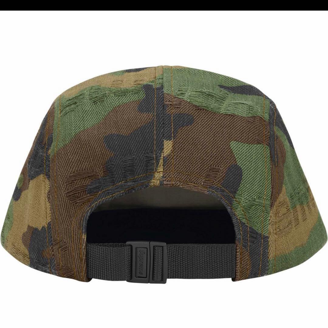 【新品未使用】Supreme Jacquard Logos Camp Cap