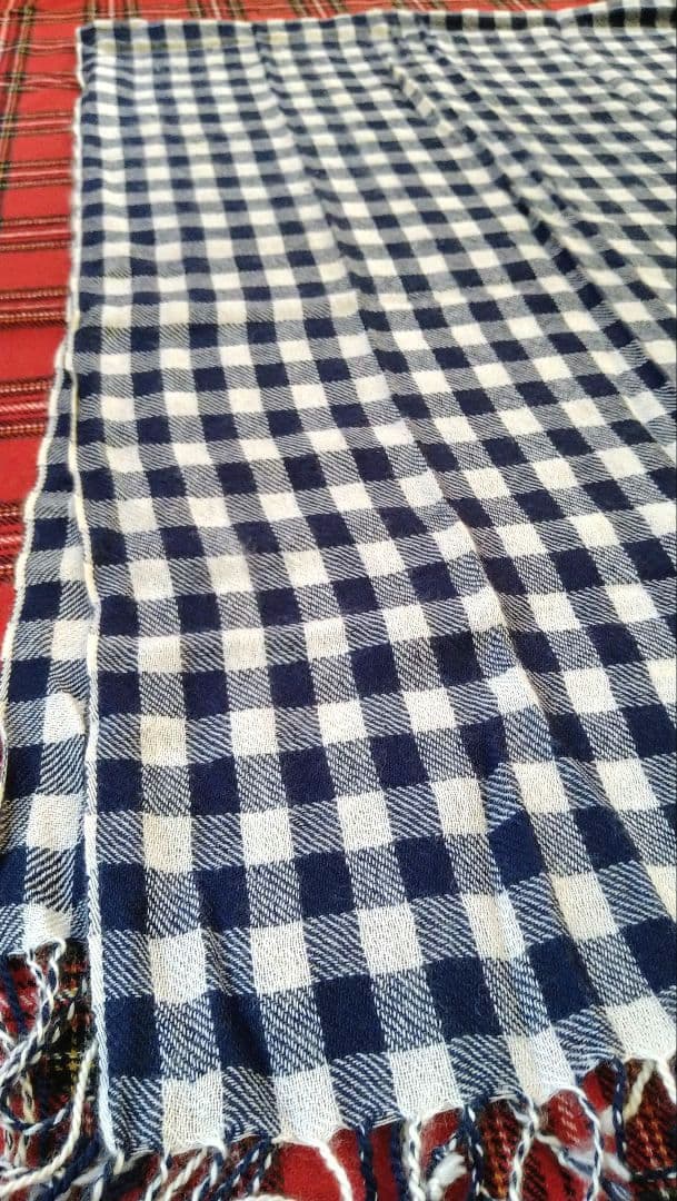 【Paul Smith】カシミヤ100% ギンガムチェックストール