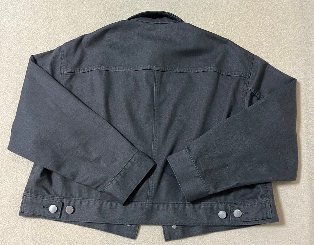 【未使用品】自由区 ウスカルデニム襟付き ジャケット