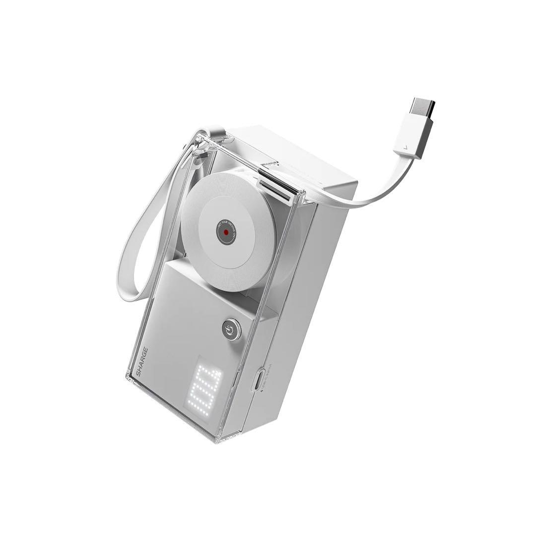 SHARGE モバイルバッテリー 格納式3-in-1