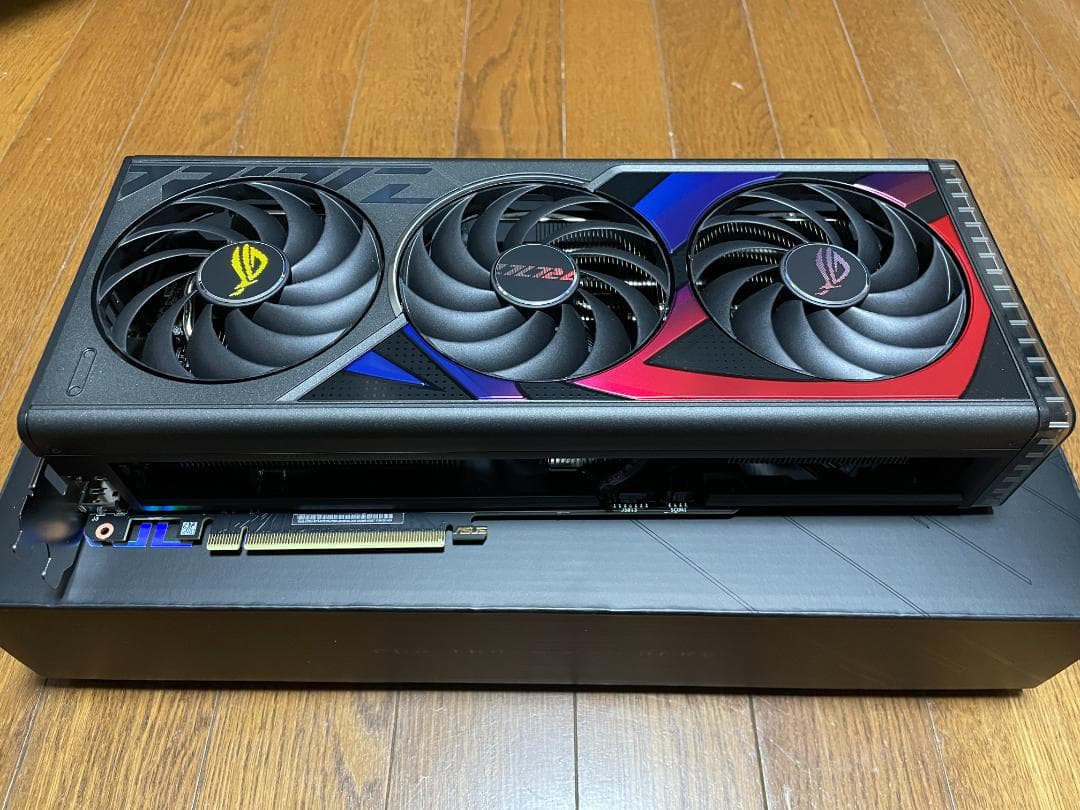 【中古品】ROG-STRIX-RTX4070TIS-O16G-GAMING