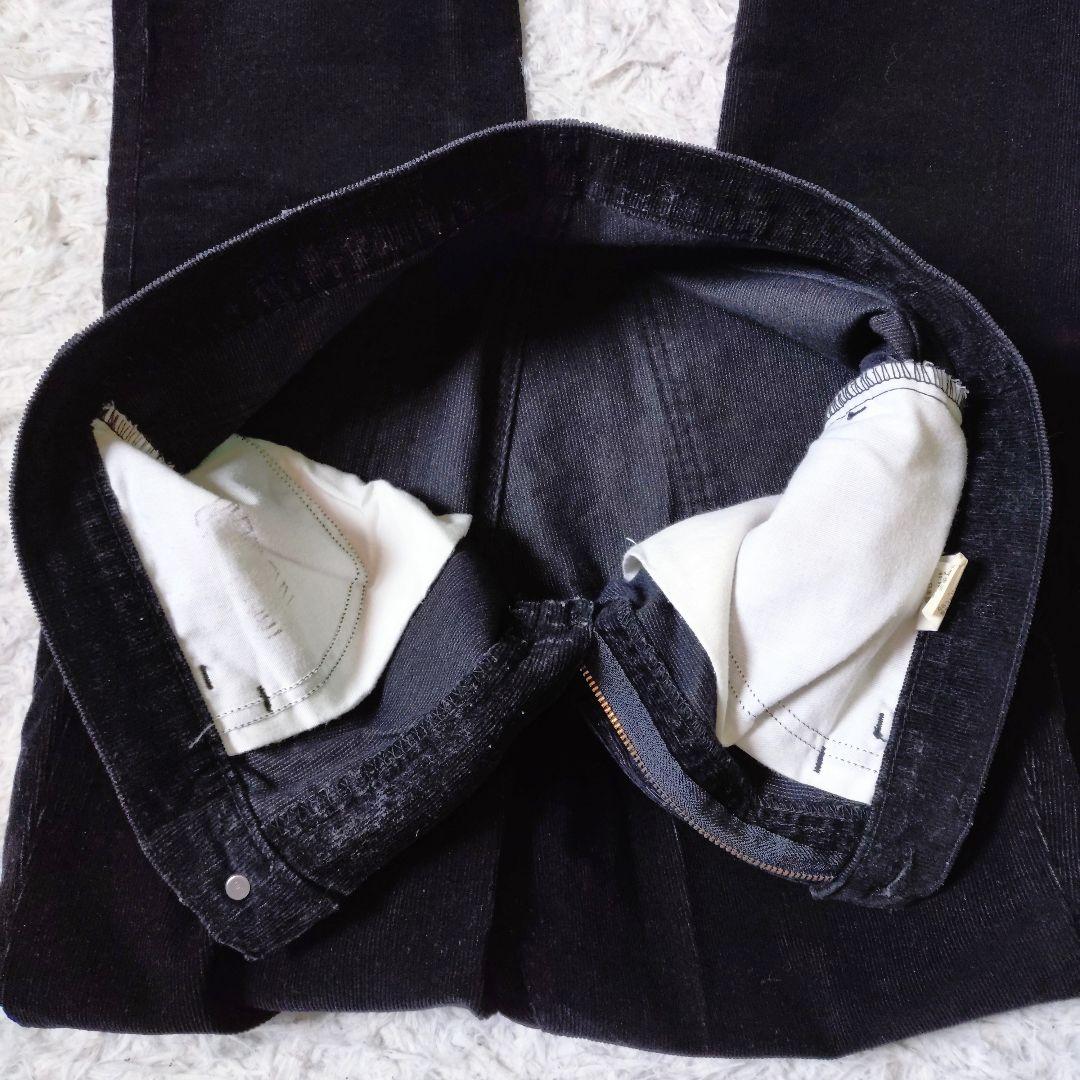 LEVI'S　519-40　W33　コーデュロイ　パンツ　ブラック　日本製