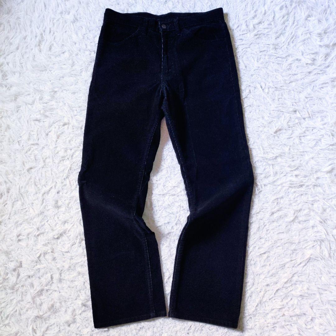 LEVI'S　519-40　W33　コーデュロイ　パンツ　ブラック　日本製