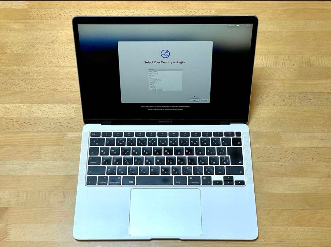 Apple MacBook Air M1 2020 シルバー 本体