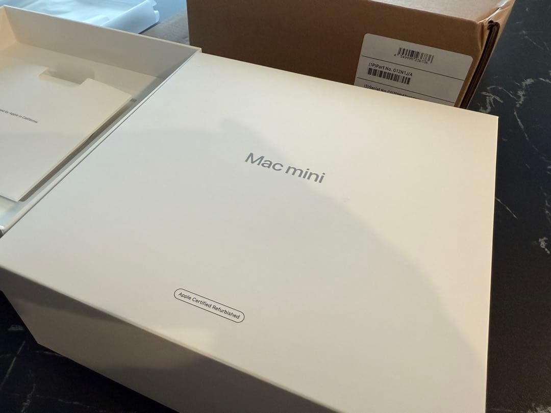 Macデスクトップ Apple Mac mini (M1, 2020) 16GB 256GB