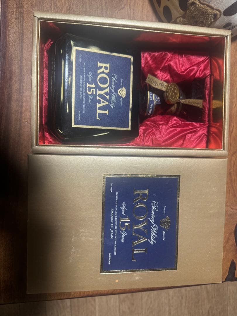 【未開栓】サントリー 15年 ブルーラベル オールドボトル 700ml