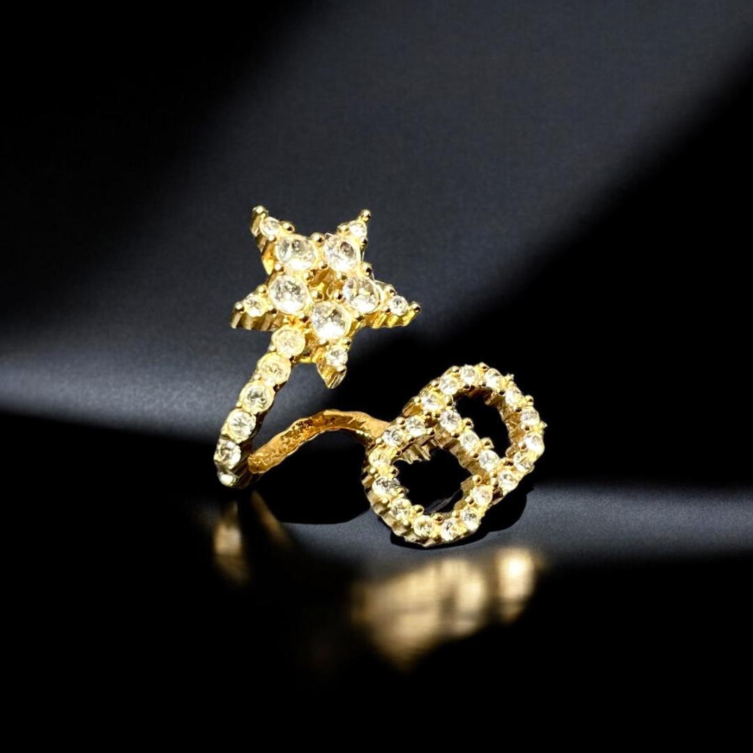 ✨正規品＆極美品‼️✨ ディオール CLAIR D LUNE クリスタル ピアス