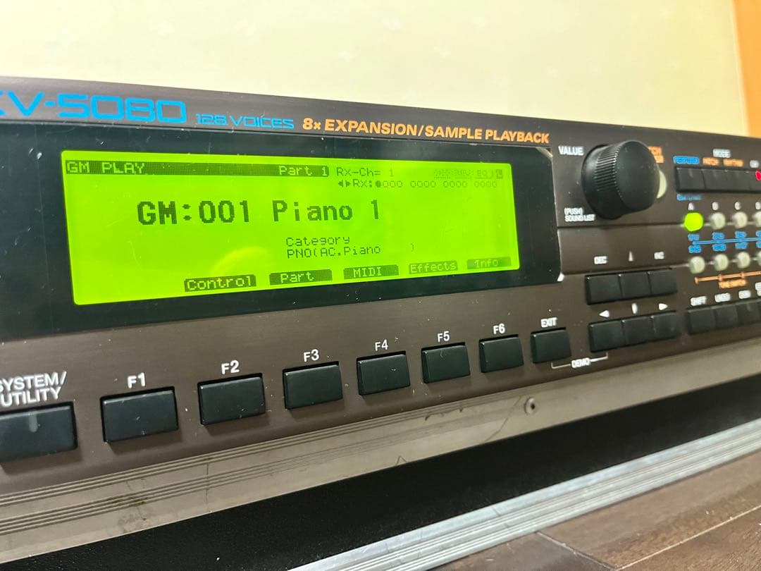 m*6様 【Roland XV-5080】 ローランド 音源モジュール 拡張ボー