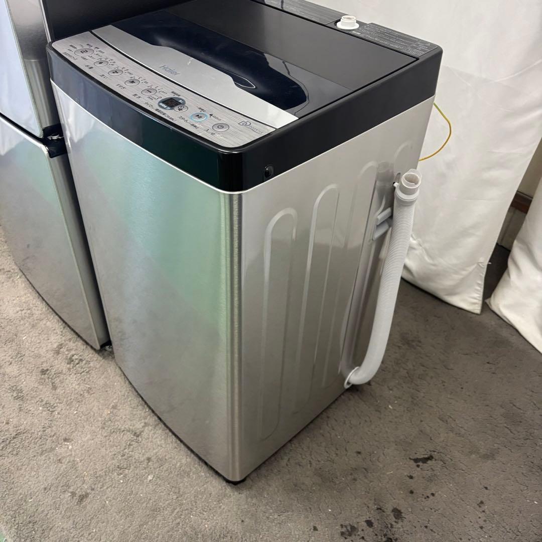 ★91　冷蔵庫　洗濯機　Haier　25年　家電セット　安い　綺麗　設置無料