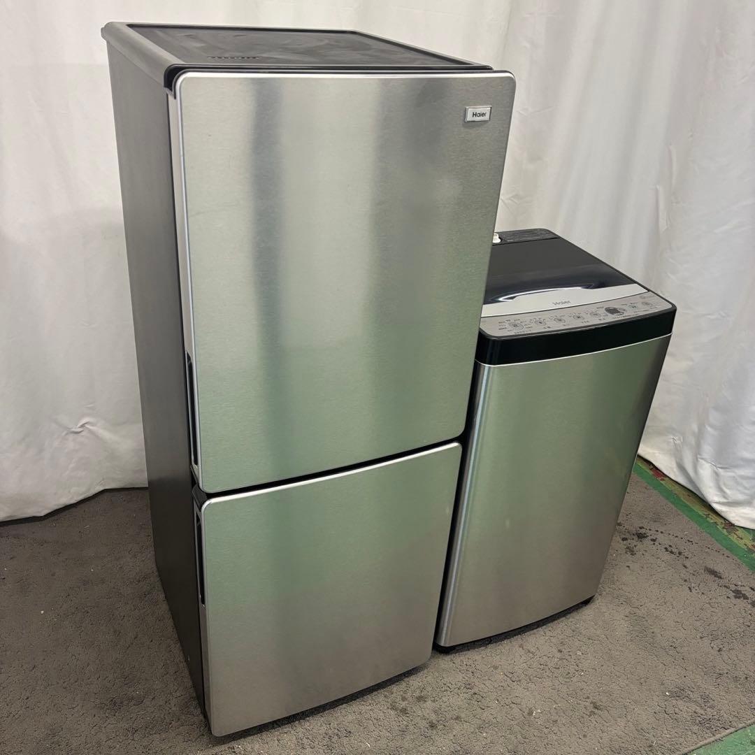 ★91　冷蔵庫　洗濯機　Haier　25年　家電セット　安い　綺麗　設置無料