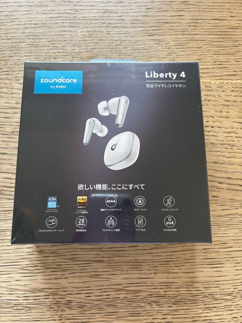 ち*る様 soundcore Liberty 4 クラウドホワイト