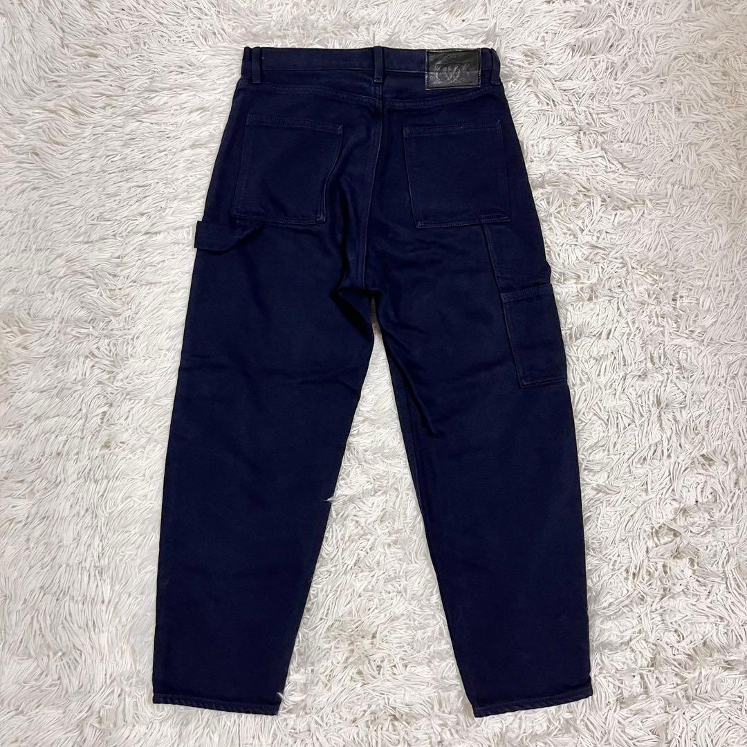 【DRAWER】 ドゥロワー コットン&シルク ペインターパンツ