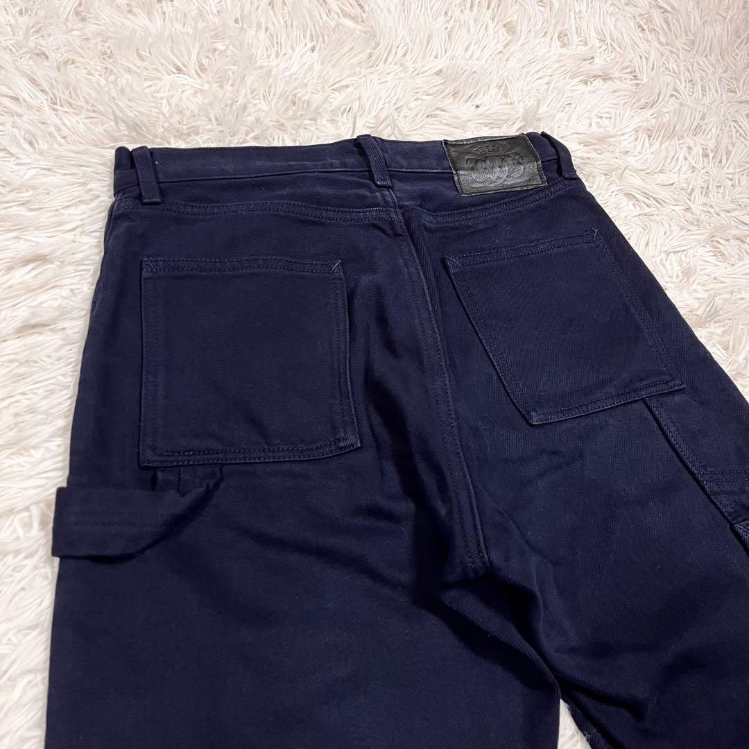 【DRAWER】 ドゥロワー コットン&シルク ペインターパンツ