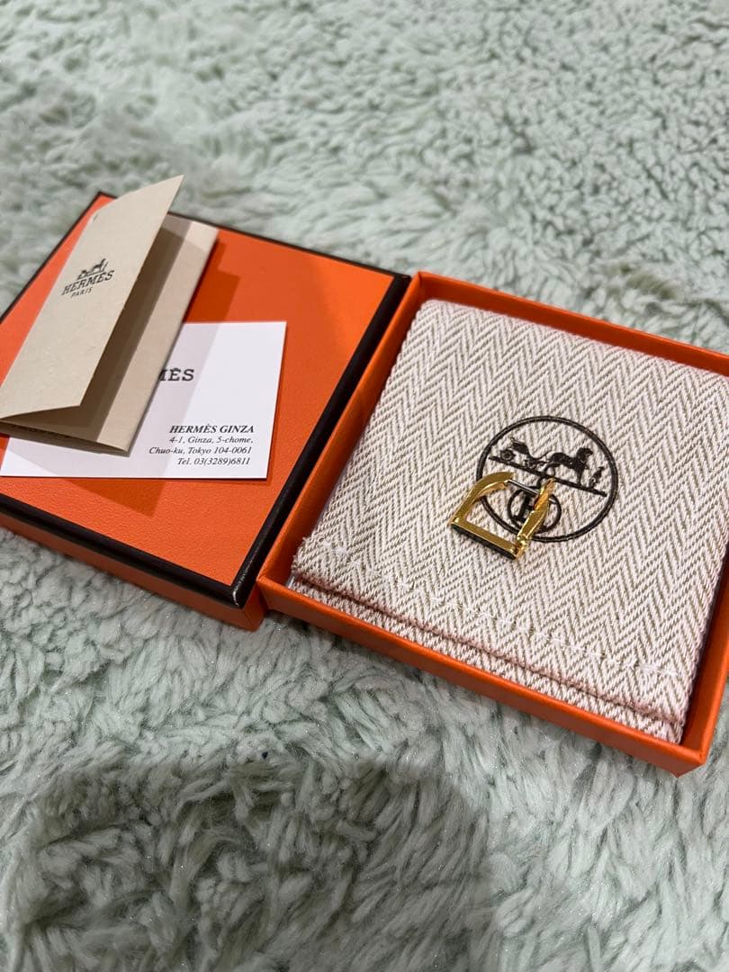 HERMES ピアス(片耳用) 1度使用　エルメス