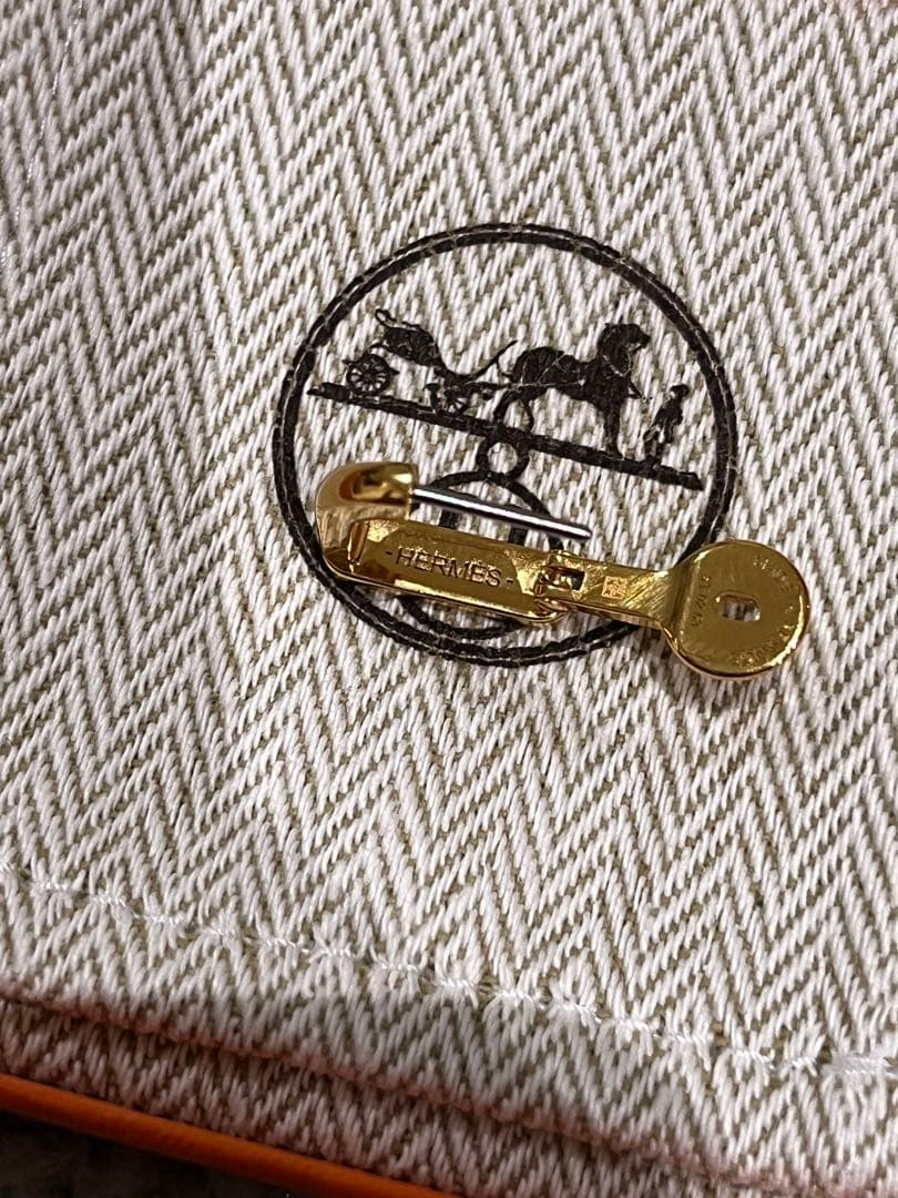 HERMES ピアス(片耳用) 1度使用　エルメス